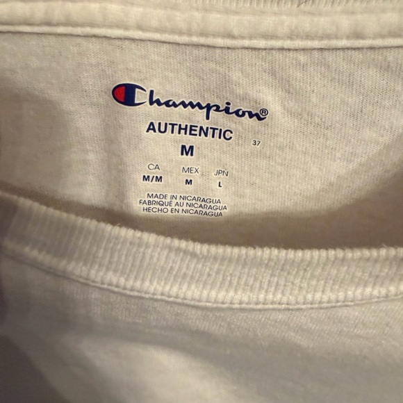 Champion Notre Dame White Graphic T-Shirt - Picture 2 of 4